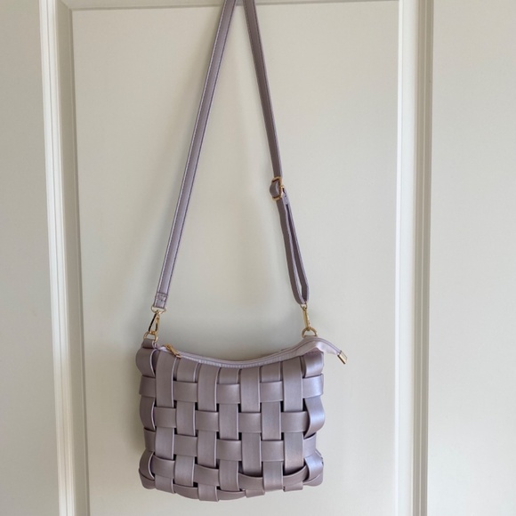 Anthropologie Lindy Woven Clutch Crossbody EUC - Picture 3 of 3